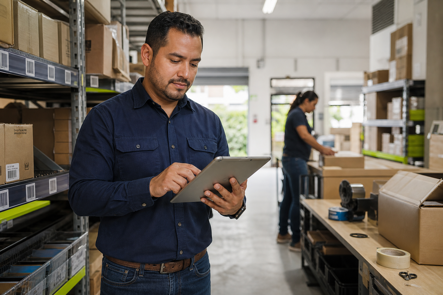 Responsable de operaciones gestionando procesos automatizados